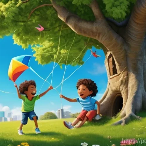 Home 4 탄소예산 정책의 국제적 비교 및 분석 - **Prompt 1: "A group of diverse children, aged 6-10, joyfully playing in a vibrant, sunlit park. The...