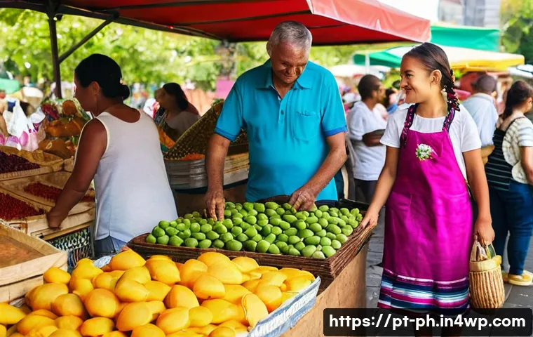 탄소예산 모델의 경제적 영향 분석 - **A bustling farmers market in São Paulo, Brazil, on a sunny Sunday morning.** A variety of vendors ...