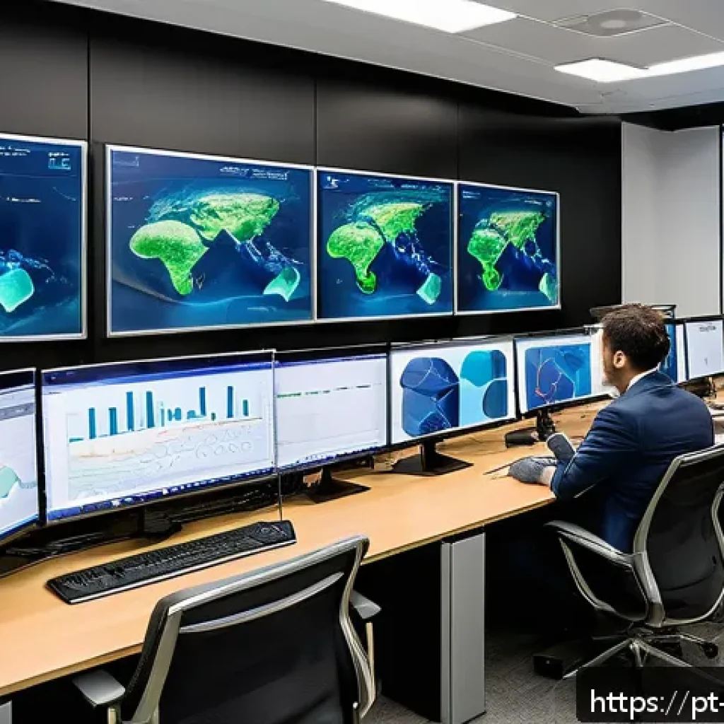 효과적인 탄소예산 설계를 위한 프레임워크 - A modern corporate office environment in São Paulo, Brazil, showcasing a diverse team of professiona...